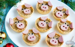 Тарталетки с паштетом в год Свиньи-Кабана - шаг 8