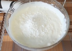 Торт Дрова под снегом без яиц - шаг 11