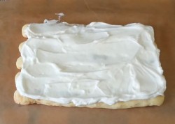 Торт Дрова под снегом без яиц - шаг 14