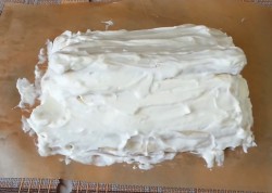 Торт Дрова под снегом без яиц - шаг 18