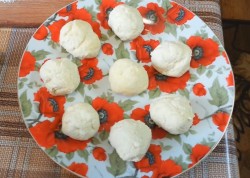 Торт Дрова под снегом без яиц - шаг 3