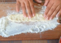 Торт Дрова под снегом без яиц - шаг 4