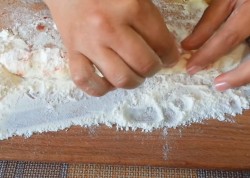 Торт Дрова под снегом без яиц - шаг 6