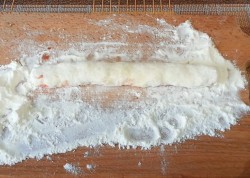 Торт Дрова под снегом без яиц - шаг 7