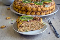 Торт из рыбок со сгущенкой - шаг 14 Торт из рыбок со сгущенкой - шаг 14