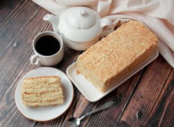 Торт с халвой - шаг 15 Торт с халвой - шаг 15