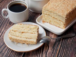 Торт с халвой - шаг 16 Торт с халвой - шаг 16