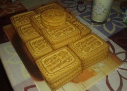 Торт Танк из печенья на 23 Февраля - шаг 1 Торт Танк из печенья на 23 Февраля - шаг 1