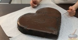 Торт в виде сердца без формочки - шаг 12