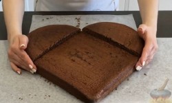 Торт в виде сердца без формочки - шаг 4