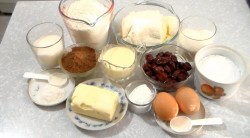 Творожный торт с вишней - шаг 1 Творожный торт с вишней - шаг 1