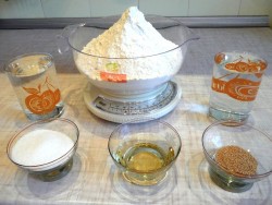 Тонкие лепешки из теста Удмуртские табани - шаг 1