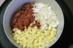 Вак балиш с фаршем и картошкой - шаг 2 Вак балиш с фаршем и картошкой - шаг 2