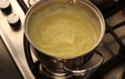 Шоколадный заварной крем на молоке - шаг 4 Шоколадный заварной крем на молоке - шаг 4