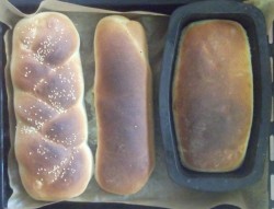 Домашний хлеб на сыворотке в духовке - шаг 12 Домашний хлеб на сыворотке в духовке - шаг 12