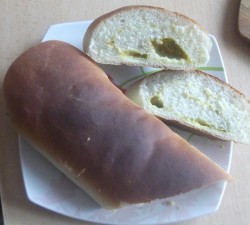 Домашний хлеб на сыворотке в духовке - шаг 13 Домашний хлеб на сыворотке в духовке - шаг 13