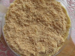 Яблочно-банановый пирог на сметане со штрейзелем - шаг 15 Яблочно-банановый пирог на сметане со штрейзелем - шаг 15