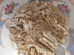 Яблочно-банановый пирог на сметане со штрейзелем - шаг 9 Яблочно-банановый пирог на сметане со штрейзелем - шаг 9