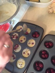 Ягодный маффин - шаг 2