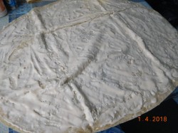 Закуска рулет из лаваша с икрой сельди - шаг 1