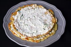 Закусочный кабачковый торт с творогом - шаг 10 Закусочный кабачковый торт с творогом - шаг 10