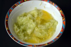 Закусочный кабачковый торт с творогом - шаг 3 Закусочный кабачковый торт с творогом - шаг 3