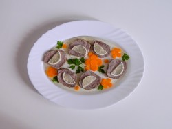 Заливное из говядины с желатином - шаг 13 Заливное из говядины с желатином - шаг 13