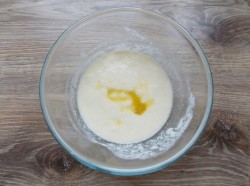 Заливной пирог с капустой и яйцом - шаг 7 Заливной пирог с капустой и яйцом - шаг 7