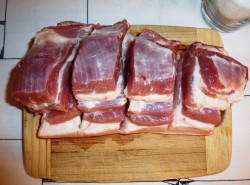 Соленая грудинка: засолка - шаг 3 Соленая грудинка: засолка - шаг 3