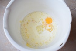 Заварное тесто для блинов на молоке - шаг 3 Заварное тесто для блинов на молоке - шаг 3