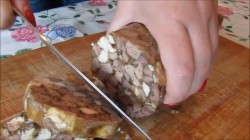 Зельц из куриных потрошков - шаг 5