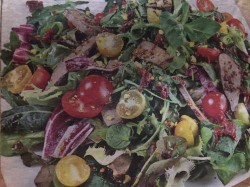 Зеленый салат с куриной печенкой - шаг 6 Зеленый салат с куриной печенкой - шаг 6