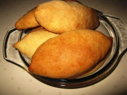 Жареные пирожки с яблоками на сковороде - шаг 14 Жареные пирожки с яблоками на сковороде - шаг 14