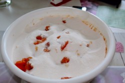 Абрикосовое варенье с желирующим сахаром без косточек - шаг 1 Абрикосовое варенье с желирующим сахаром без косточек - шаг 1