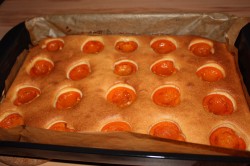 Абрикосовый пирог на молоке - шаг 5 Абрикосовый пирог на молоке - шаг 5