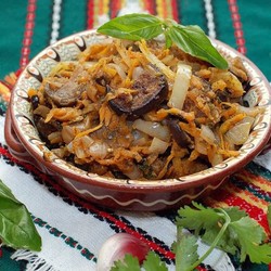 Аджапсандали овощное рагу по-кавказски