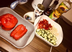 Антрекот по-румынски из свинины с овощами - шаг 4 Антрекот по-румынски из свинины с овощами - шаг 4