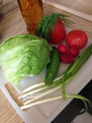 Апрельский салат - шаг 1 Апрельский салат - шаг 1