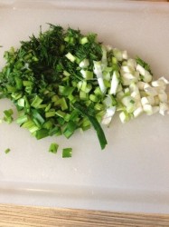 Апрельский салат - шаг 2 Апрельский салат - шаг 2