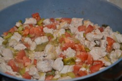 Азу из филе индейки с маринованными огурцами - шаг 11