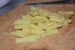 Азу из филе индейки с маринованными огурцами - шаг 5