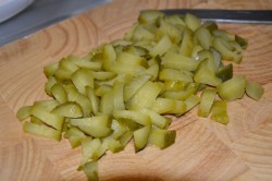 Азу из филе индейки с маринованными огурцами - шаг 8