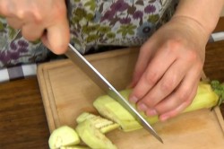 Баклажаны маринованные с чесноком и зеленью - шаг 1 Баклажаны маринованные с чесноком и зеленью - шаг 1