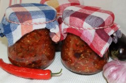 Баклажаны по-грузински на зиму острые - шаг 7 Баклажаны по-грузински на зиму острые - шаг 7