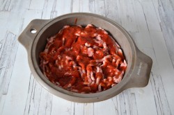 Баклажаны с мясом запеченные в духовке - шаг 10 Баклажаны с мясом запеченные в духовке - шаг 10