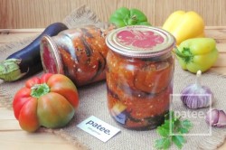 Баклажаны с перцем болгарским на зиму - шаг 15