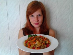 Баклажаны тушеные в мультиварке - шаг 12 Баклажаны тушеные в мультиварке - шаг 12