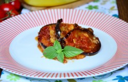 Баклажаны в томатно-сырном соусе - шаг 12 Баклажаны в томатно-сырном соусе - шаг 12