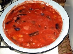 Баклажаны в томатном соке на зиму - шаг 11 Баклажаны в томатном соке на зиму - шаг 11