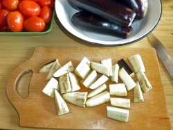 Баклажаны в томатном соке на зиму - шаг 2 Баклажаны в томатном соке на зиму - шаг 2